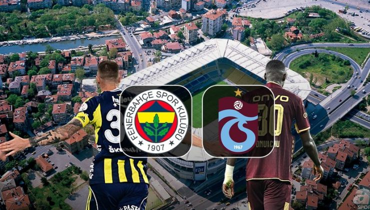 Fenerbahçe-Trabzonspor maçı ne zaman ve saat kaçta? FB-TS maçı hangi kanalda yayınlanacak? | CANLI İZLE .