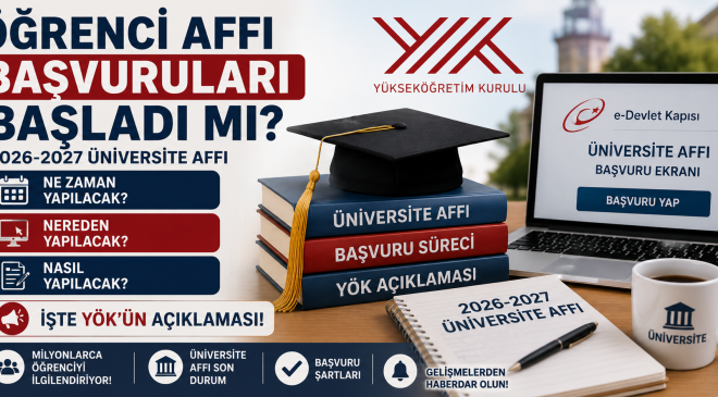 Öğrenci Affı Başvuruları Başladı mı? 2026-2027 Üniversite Affı Ne Zaman, Nereden ve Nasıl Yapılacak? İşte YÖK’ün Açıklaması