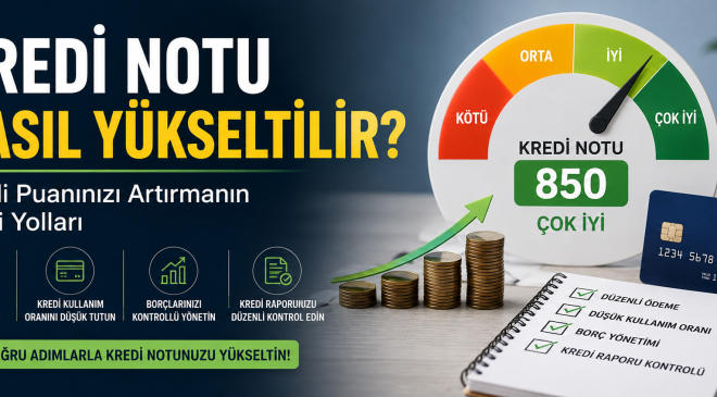 Kredi Notunuz Neden Yükselmiyor? En Sık Yapılan Hatalar Ortaya Çıktı