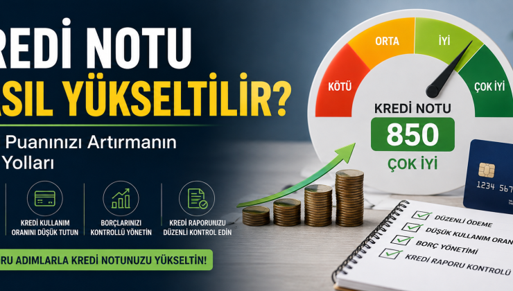 Kredi Notunuz Neden Yükselmiyor? En Sık Yapılan Hatalar Ortaya Çıktı